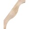 Ekena Millwork 5 1/2"W x 24"D x 32"H Funston Smooth Knee Brace, Douglas Fir BRC06X24X32FST00SDF - alternate 3